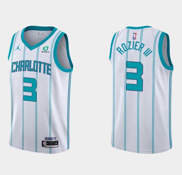 Charlotte Hornets #3 Terry Rozier III White Stitched NBA Jersey Dzhi,We sell and wholesale Charlotte Hornets #3 Terry Rozier III White Stitched NBA Jersey Dzhi on line form chian!